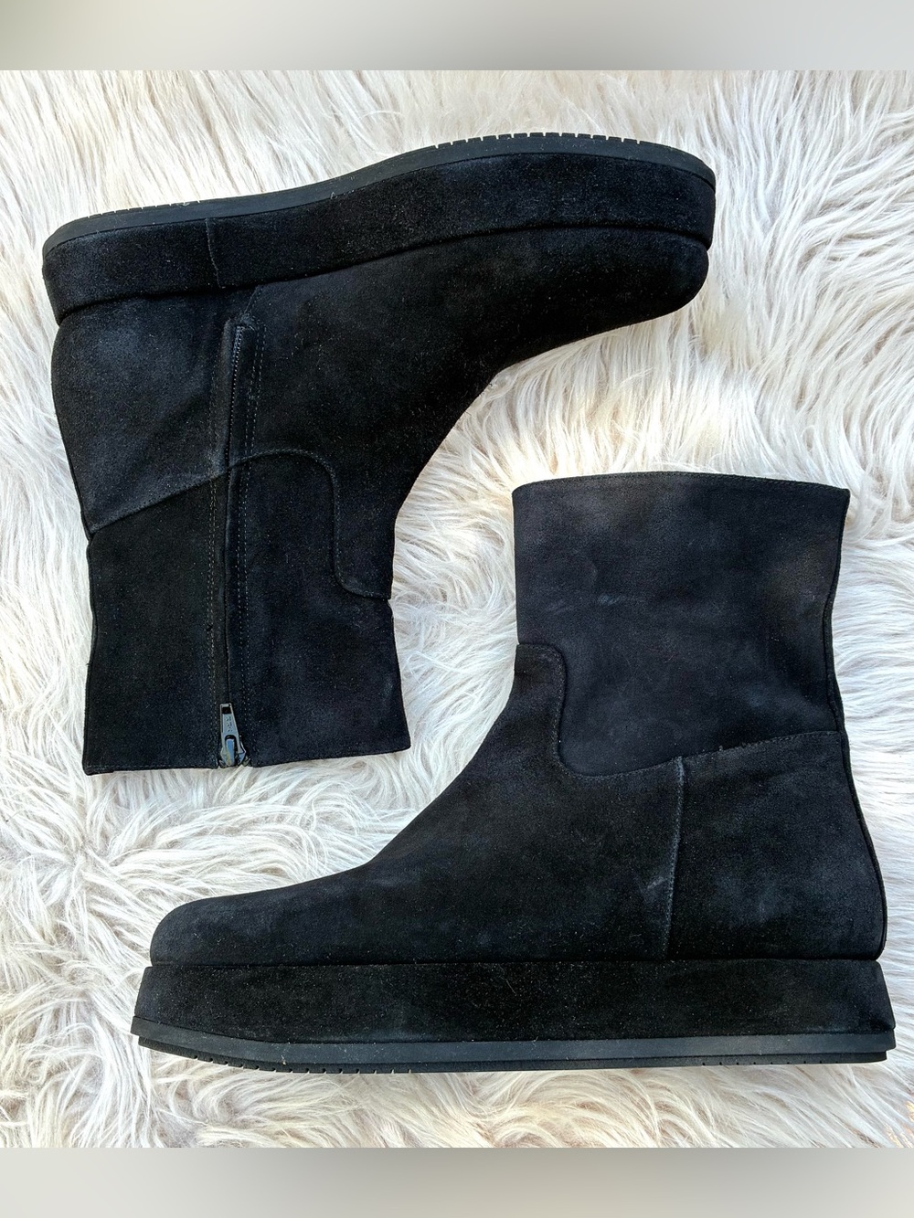 Paloma Barcelo NWOT Janelle Platform Suede Boots Sz 10